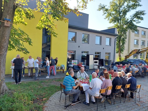 Zdjęcie wnętrza schroniska Emaus